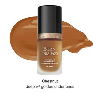 TOO FACED Born This Way Undetectable Medium to Full Coverage Foundation Chestnut